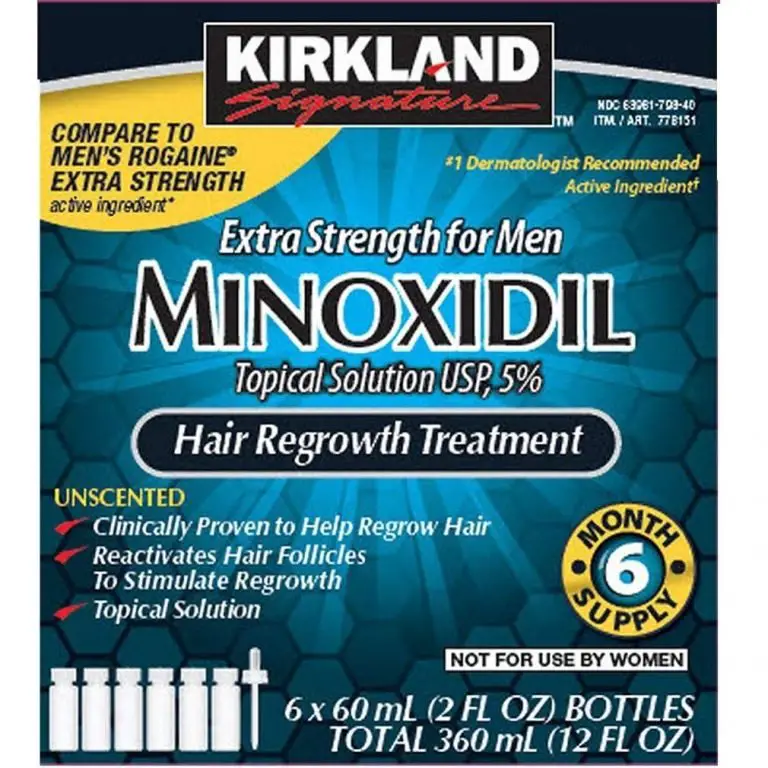 Kirkland Minoxidil 5% Review: Is It Legit?