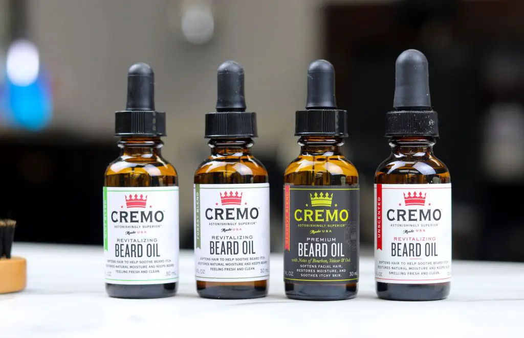 cremo beard oils