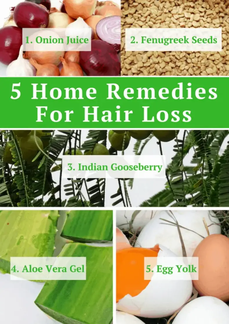Natural Home Remedies For Thin Hair And Hair Loss