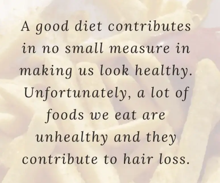 Healthy Diet to Prevent Hair Loss