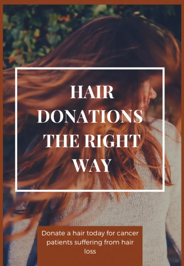 Hair Donations – Doing it The Right Way