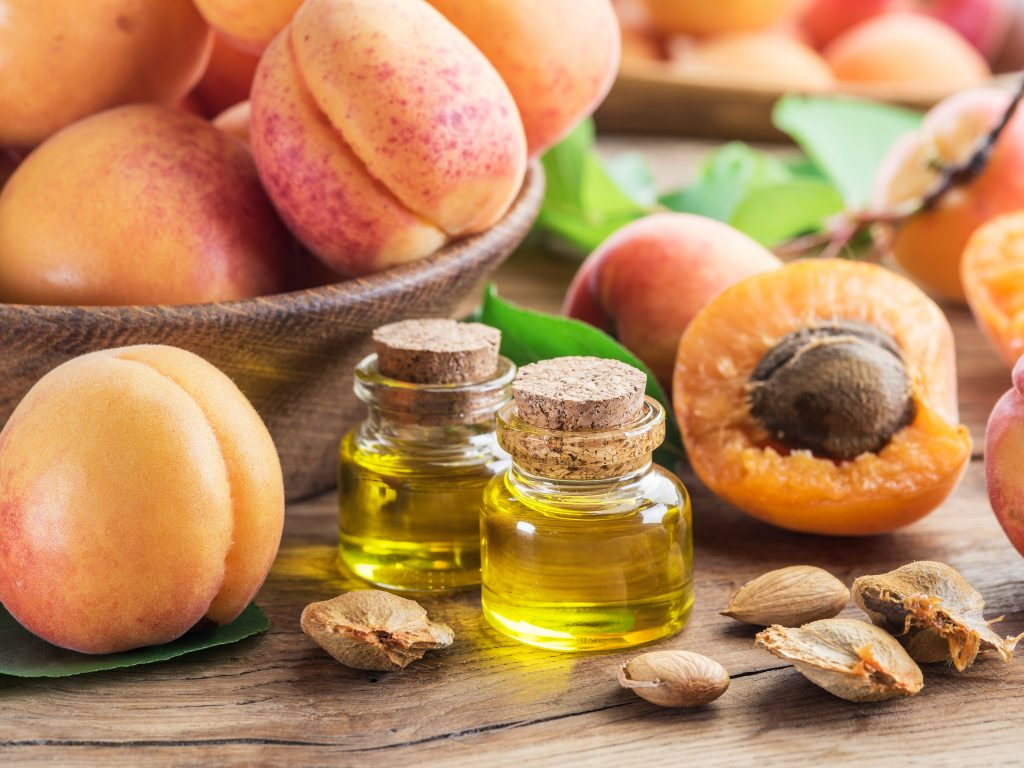 Apricot oil for hair