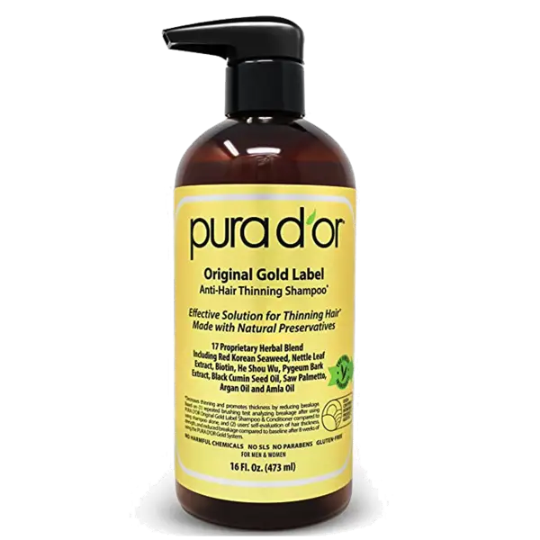 PURA DOR Gold Anti Hair Loss Shampoo - GD Details