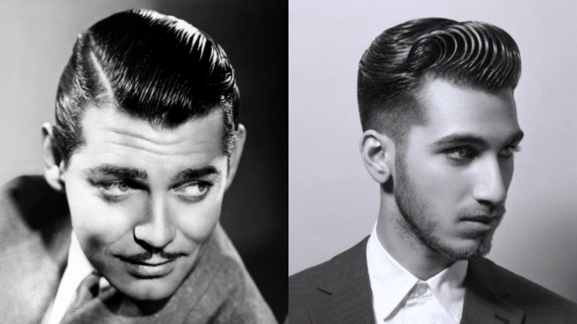 1950s Quiff Vintage hairstyle Men