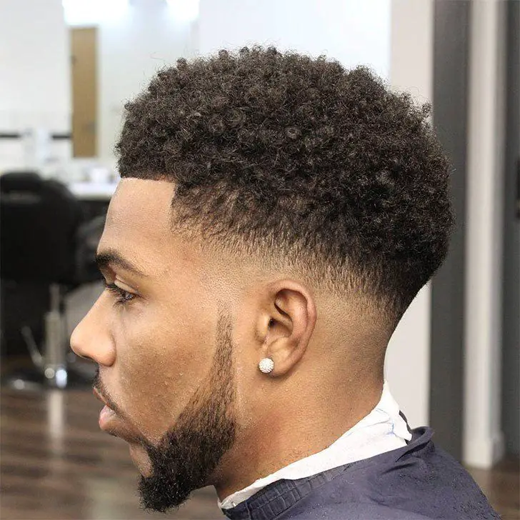 Afro Taper Haircut