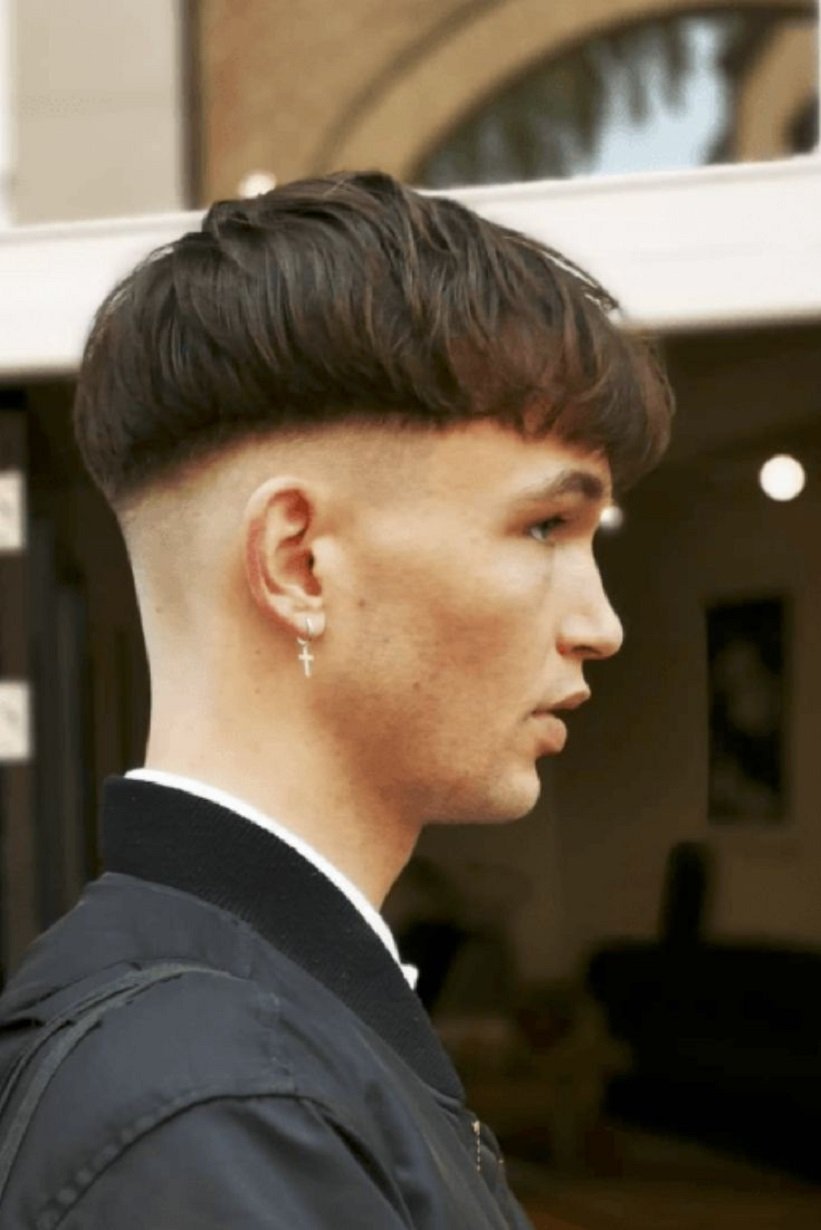 Bowl Cut with Shaved Sides