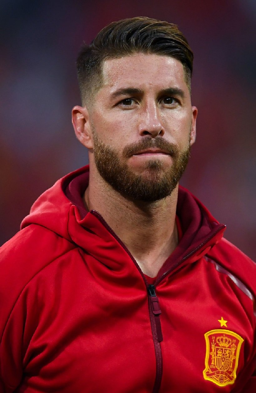 Boyish Sergio Ramos Hairstyle