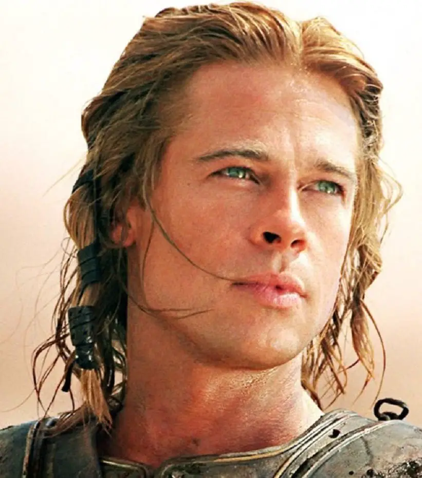 Brad Pitt Troy Haircut