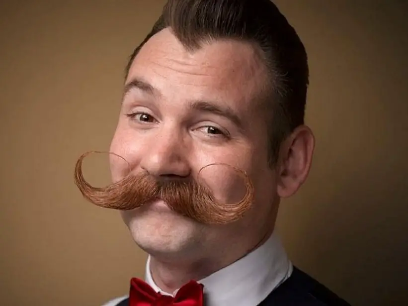 Chin Curtain with Natural Mustache Line