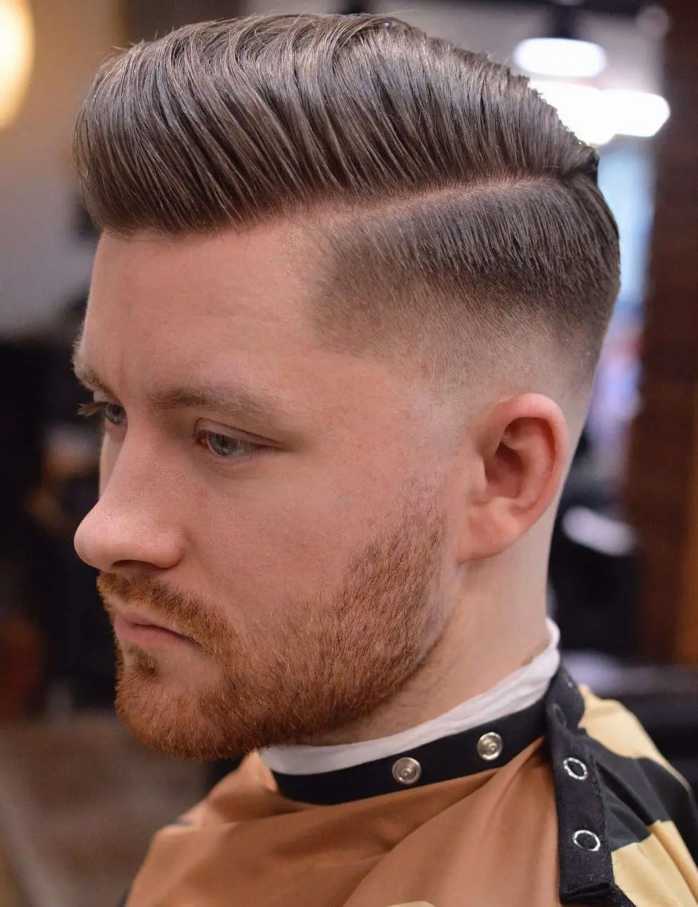 Comb Over Pomp with Part