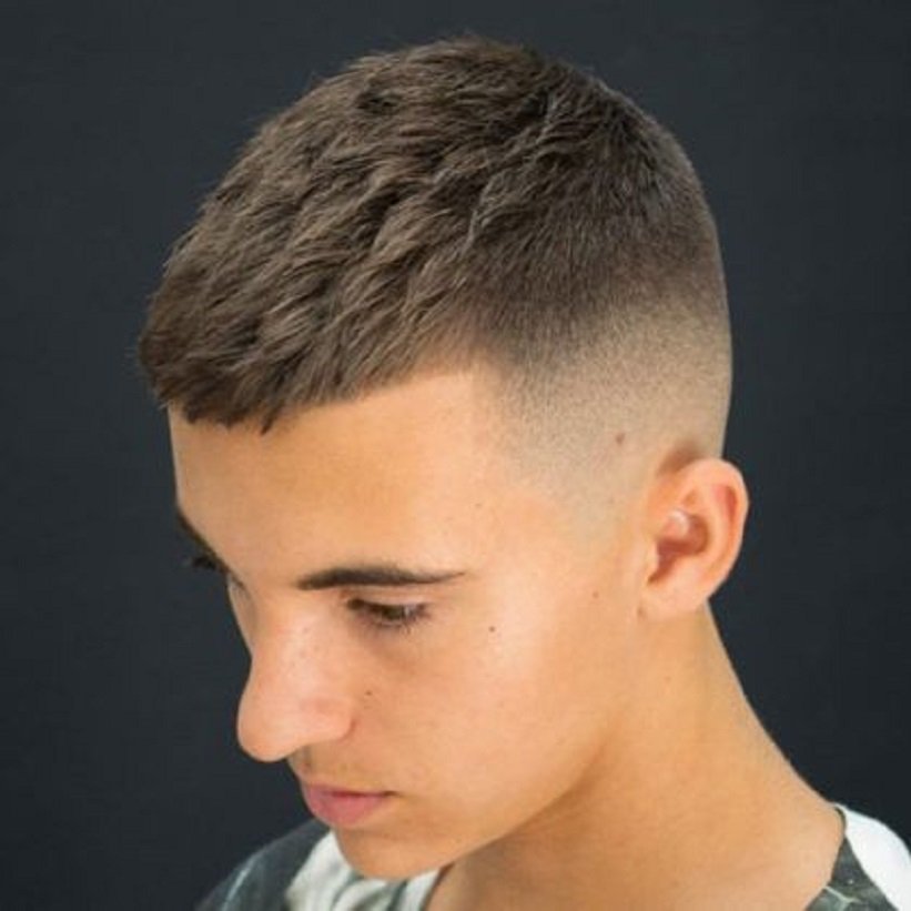 Crew Cut Teen Boy Haircuts