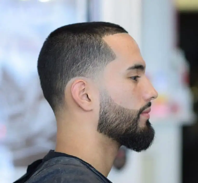 Crew Cut indian men hair