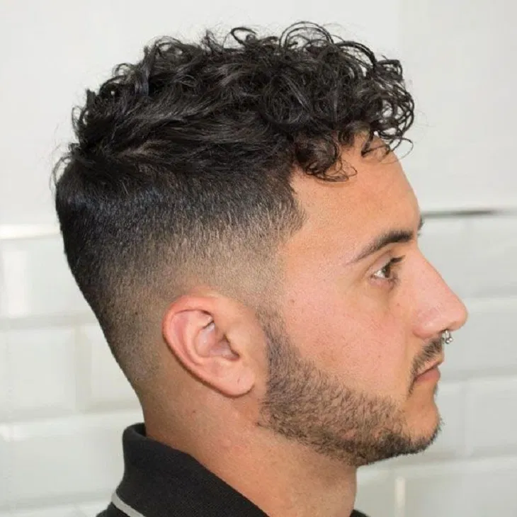 Popular Curly Hair Fades with Special Look for Men 2022 - Hair Loss Geeks