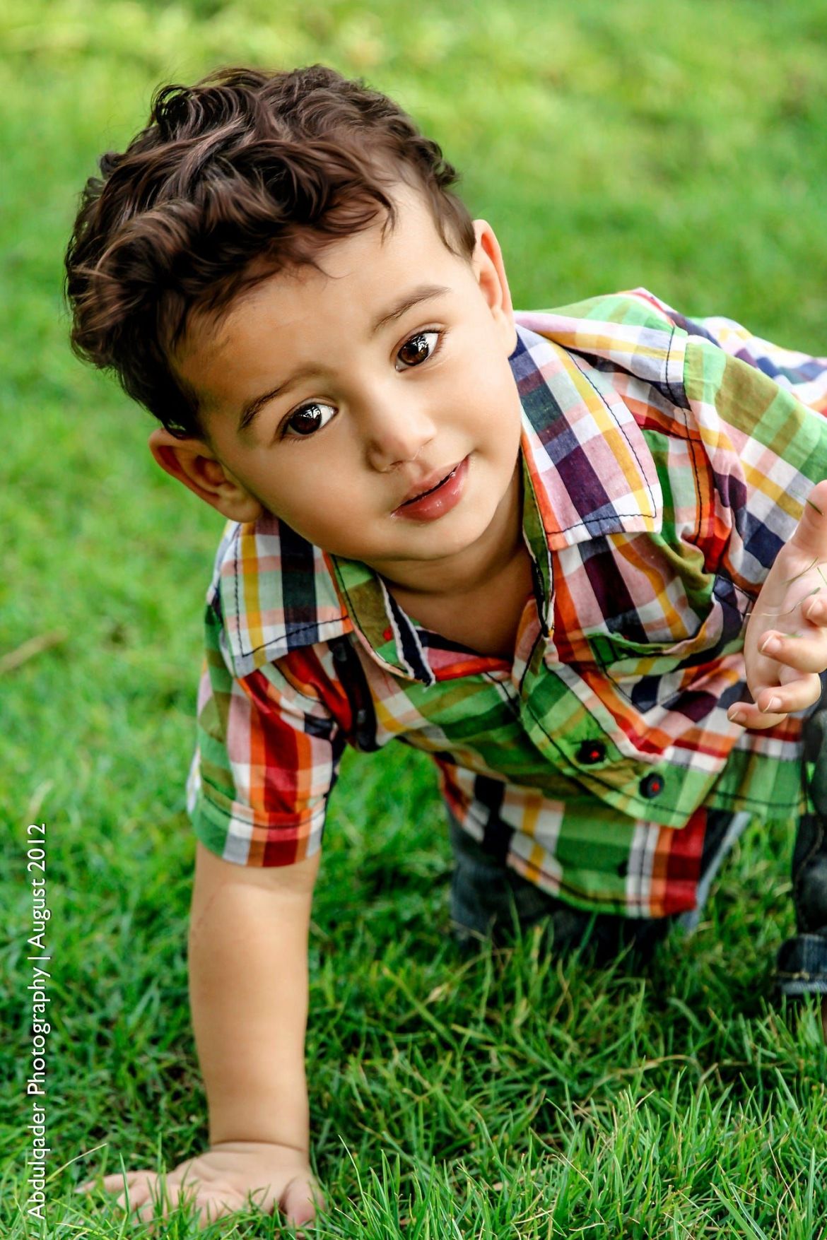 Curly Top baby boy first haircut