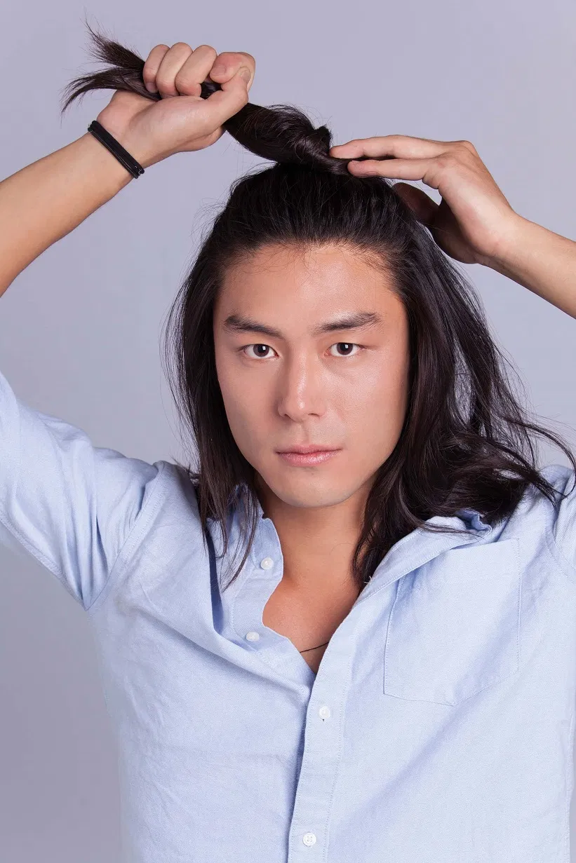10 Nice-Looking Asian Guys with Long Hair 2022 - Hair Loss Geeks