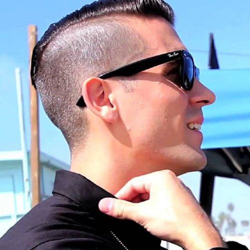 G-Eazy Fade Hairstyles