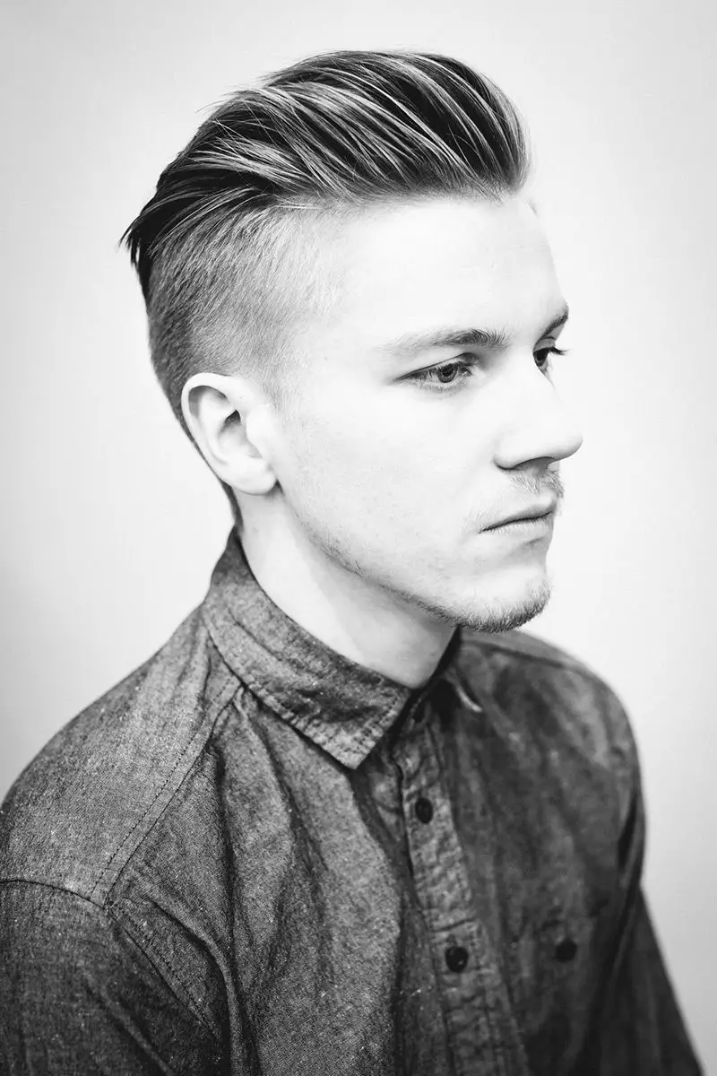 Greaser undercut haircut