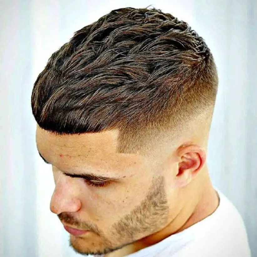 High Fade in Textured Crop