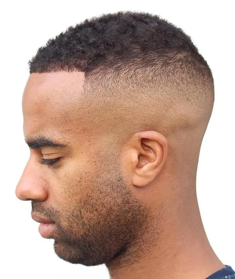 High Shadow Fade with Bald Style