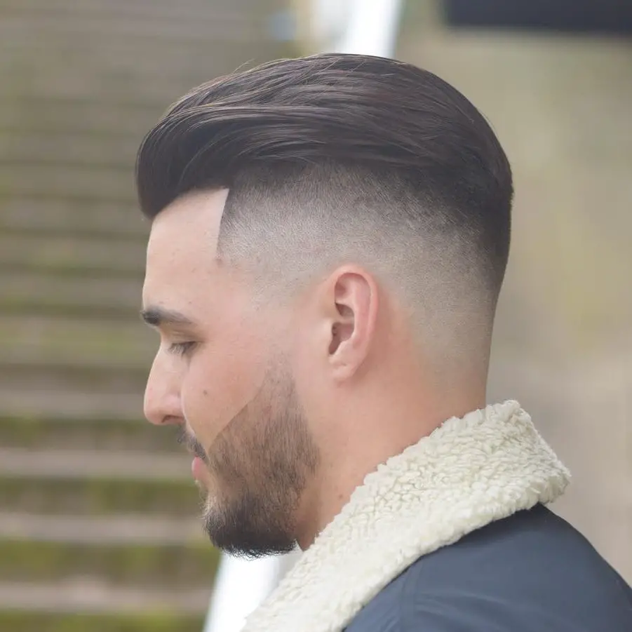 High and Slick mod haircut