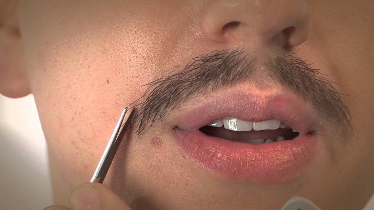 How To Shave A Pencil Mustache