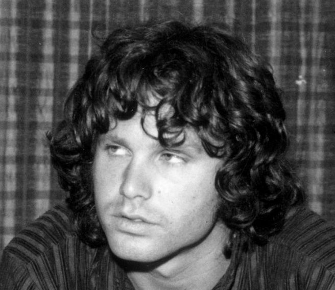 Jim Morrison long hair