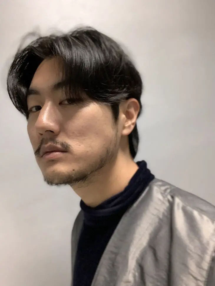 Korean 2 Block Haircut No-Style Hairdo