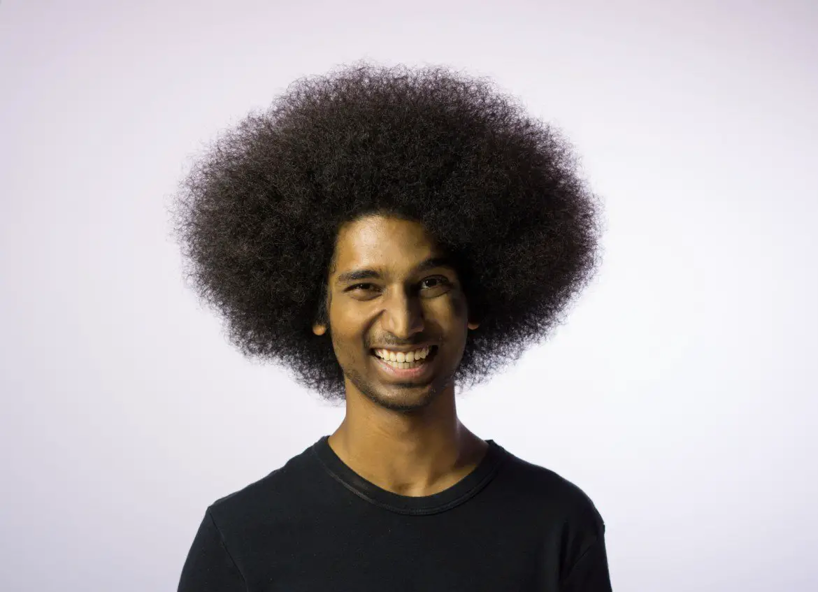 Pelo afro hombres