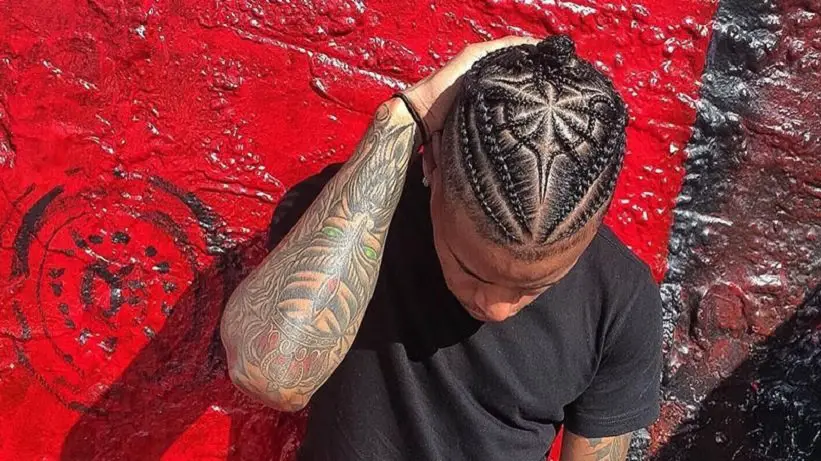 Man Bun Rope Braids