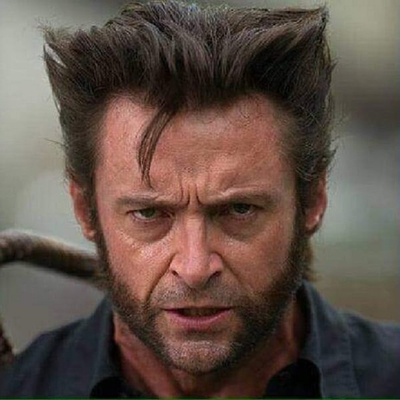 Messy Wolverine Beard Style