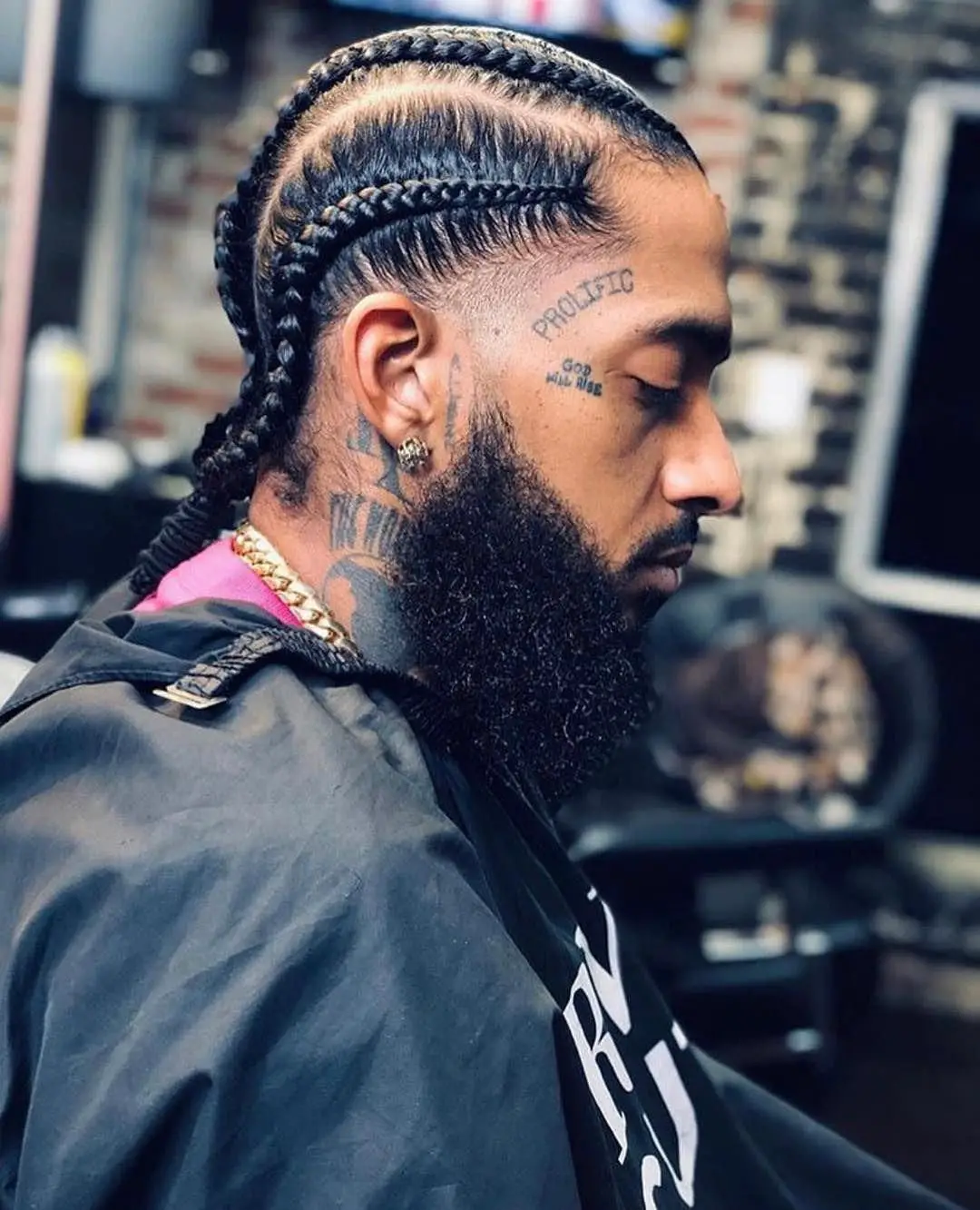 Old School Haircuts Hip Hop with Braids