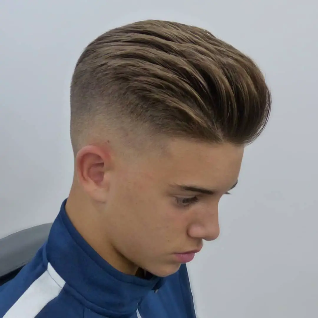 Pompadour Teen Boy Haircuts