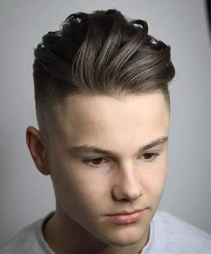 Quiff Teen Boy Haircuts