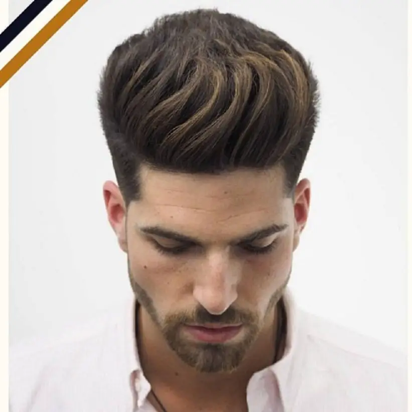 Quiff Volume Hair Men