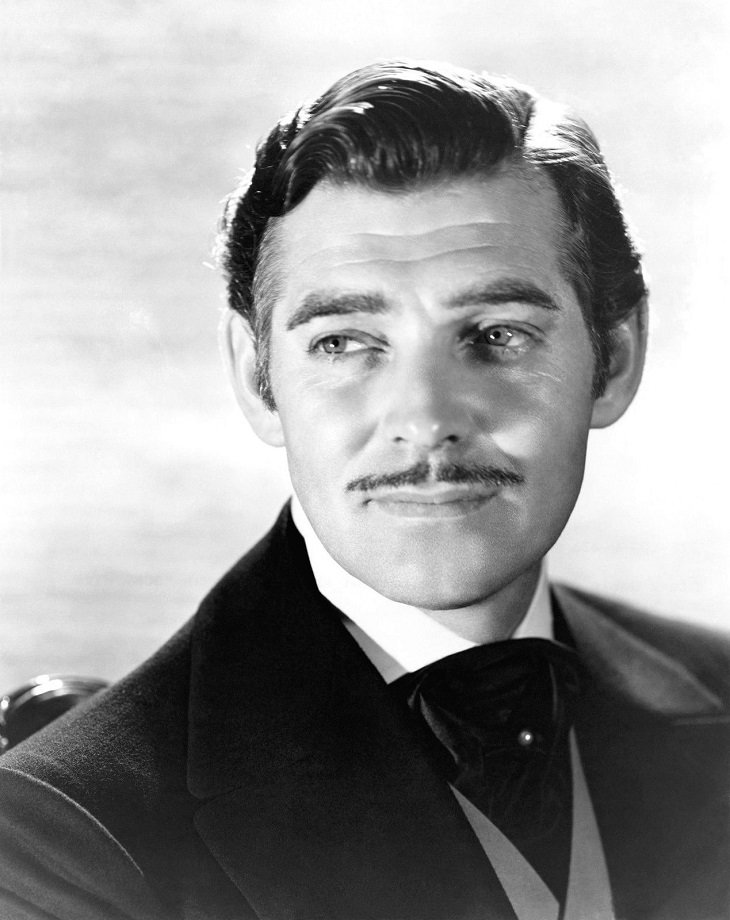 Sharp and Elegant Clark Gable Moustache