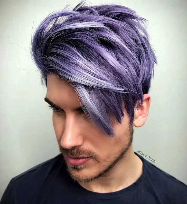 16+ Purple Hair Men - TarahMarrissa