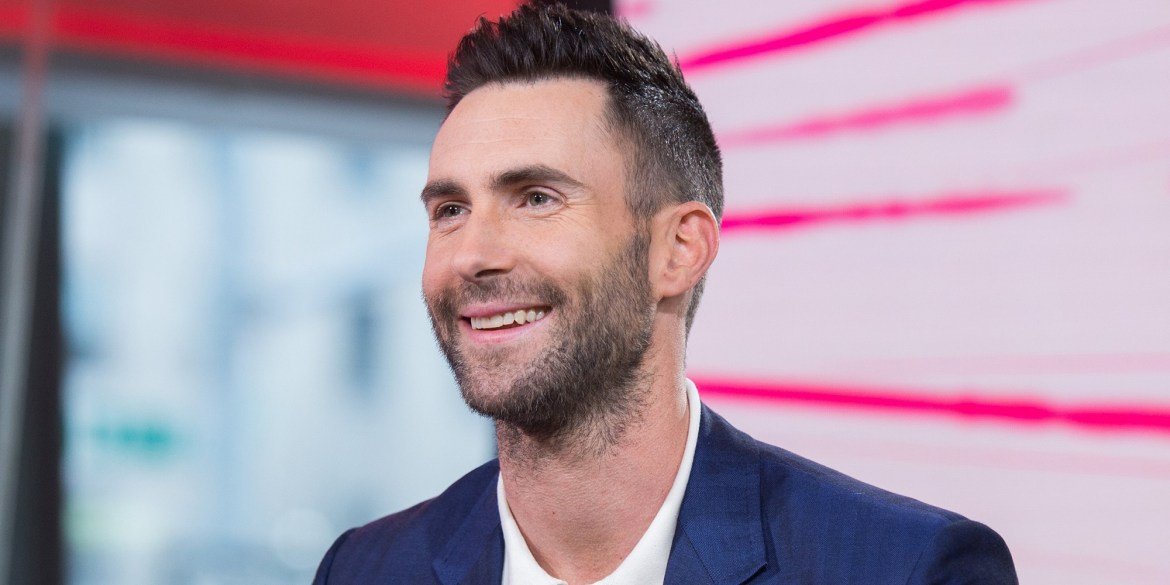 Image: Adam Levine on the Today Show. March 15, 2022.
