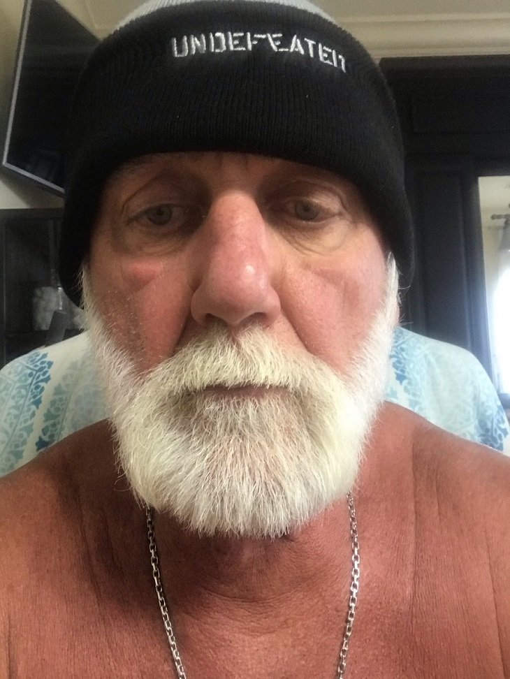 Sideburn Mustache Combo Hulk Hogan