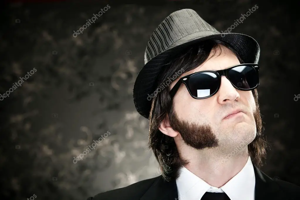 Sideburns With Sunglasses