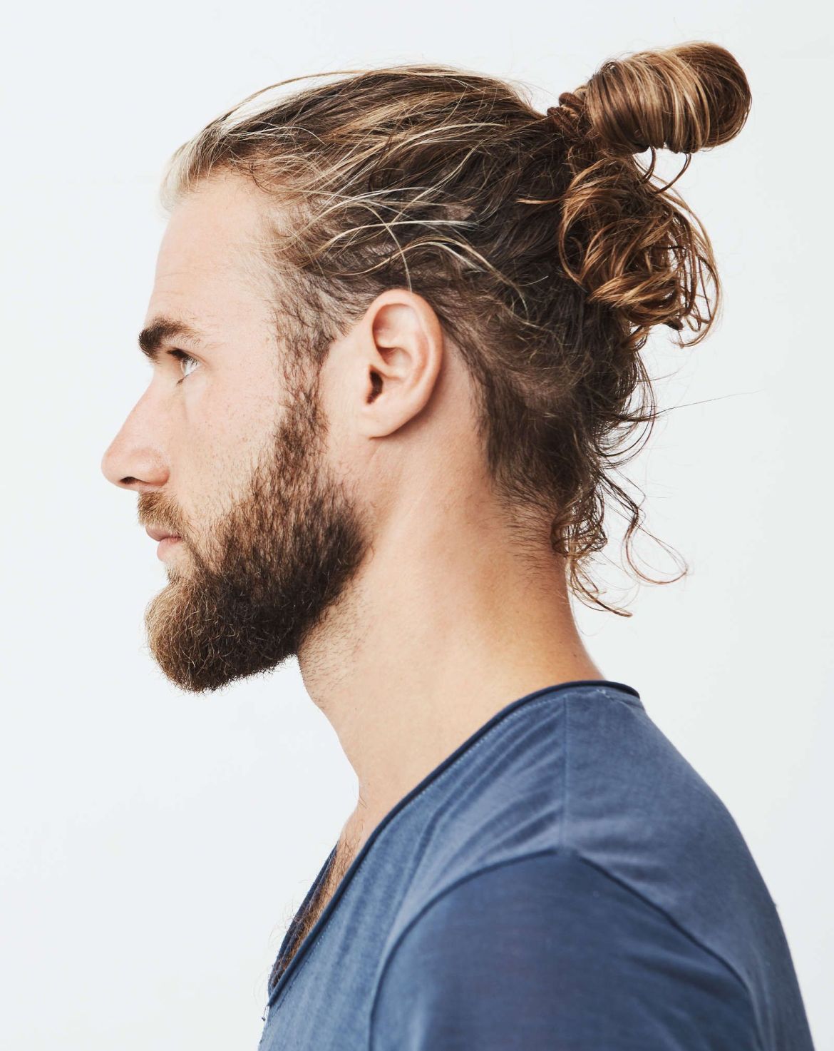 Sloppy Man Bun