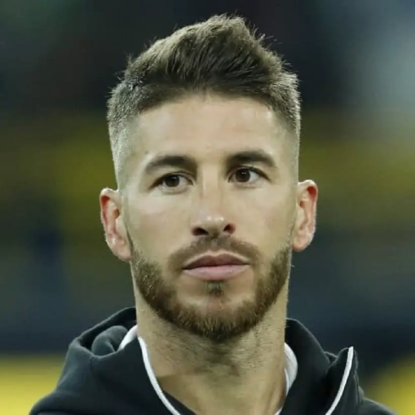 Spiky Sergio Ramos Haircut