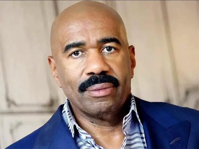 Steve Harvey New Look hair