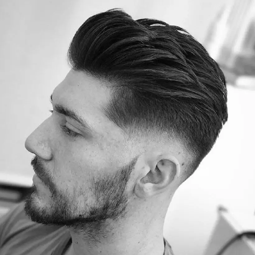 Textured Quiff Haircut