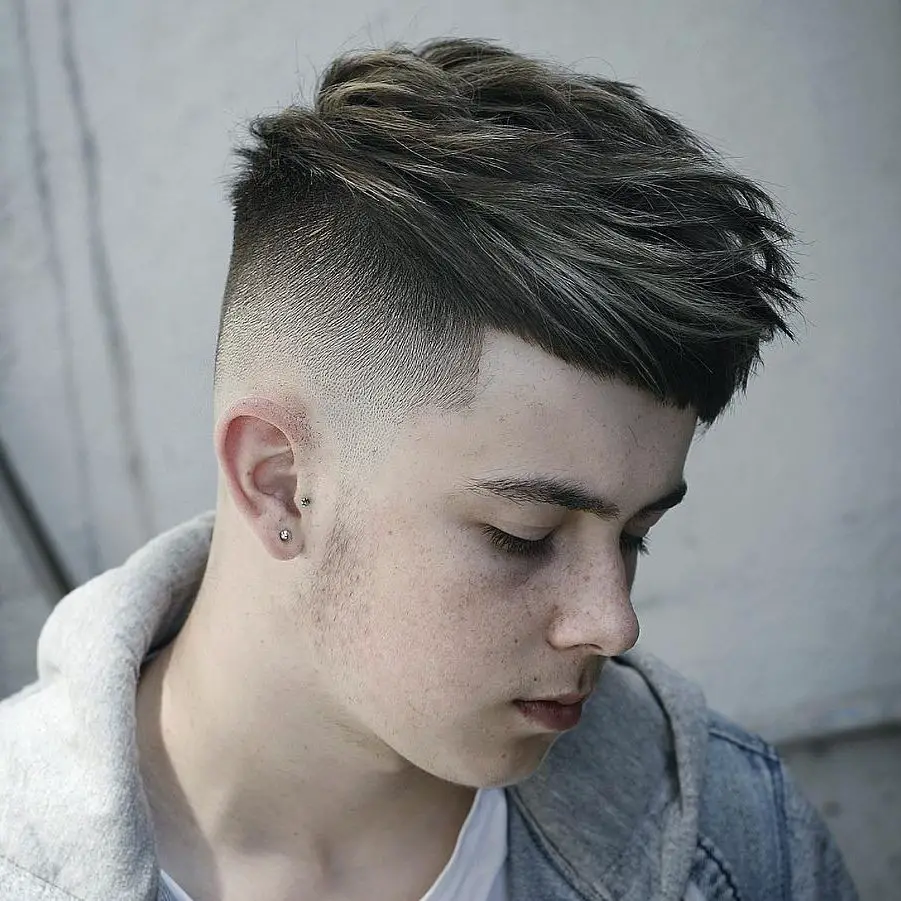 Textured Taper Haircut