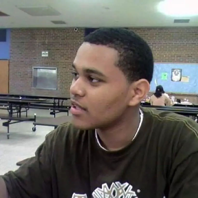 The Weeknd High School Hairstyle