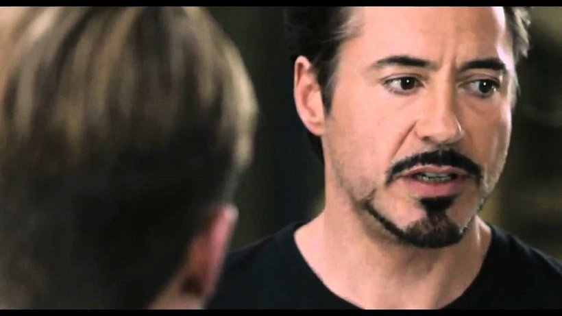 Tony Stark Beard Style In Endgame Beard with Mustache and Soul Patch