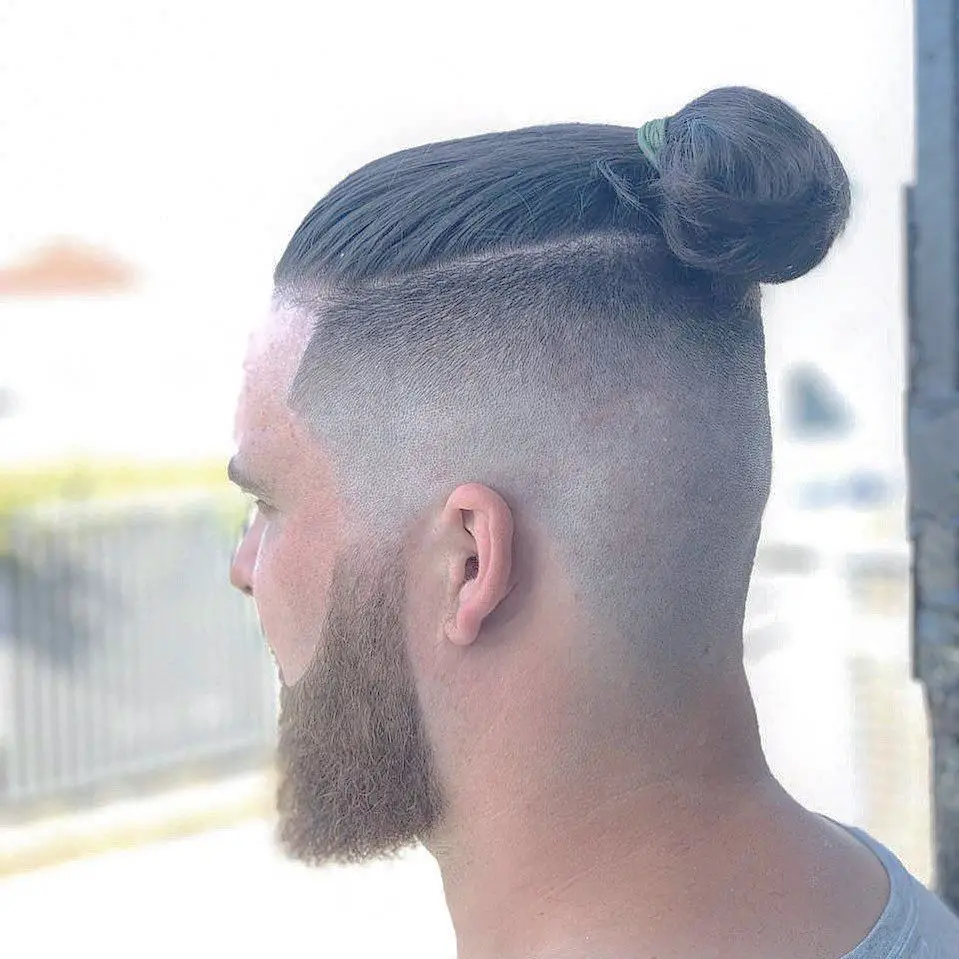 Undercut Man Bun