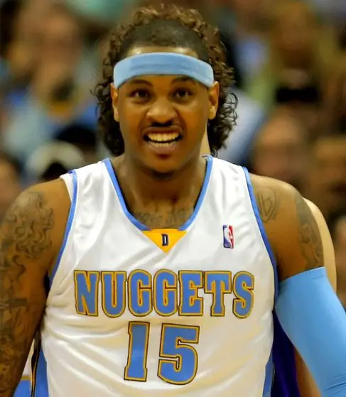 carmelo anthony long hair