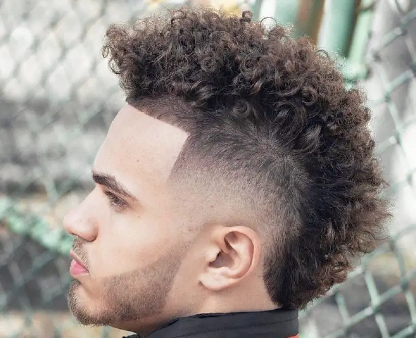 curly mohawk