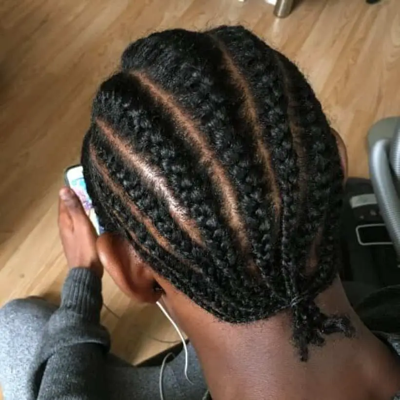 simple cornrows